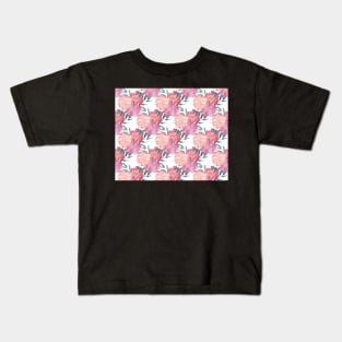 Heart Flowers Kids T-Shirt